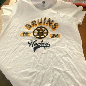 Vintage Boston Bruins Womens T Shirt